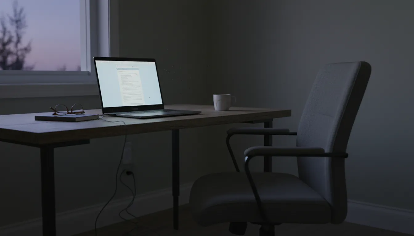 Smartphone und Aufgabenliste neben dem Bett als Symbol für Erschöpfung durch Arbeit